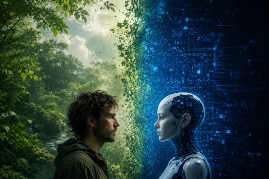 Symbolisches Bild zur neuen Art zu denken mit künstlicher Intelligenz im Alltag