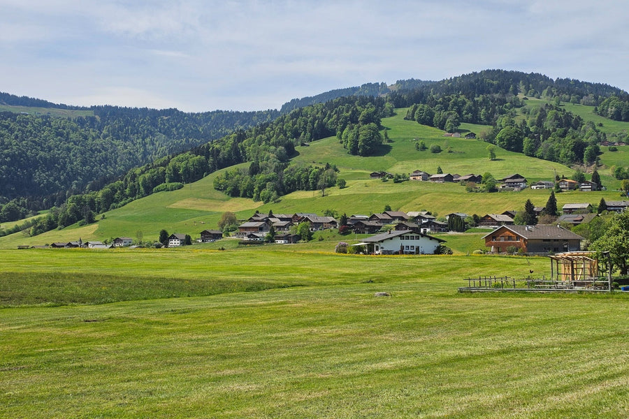 Berglandschaft in Vorarlberg als ruhiger Ort für Natur, Entschleunigung und Wohlbefinden