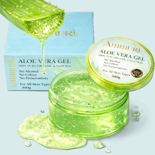 Ammuri Organic Aloe Vera Gel for All Skin Types