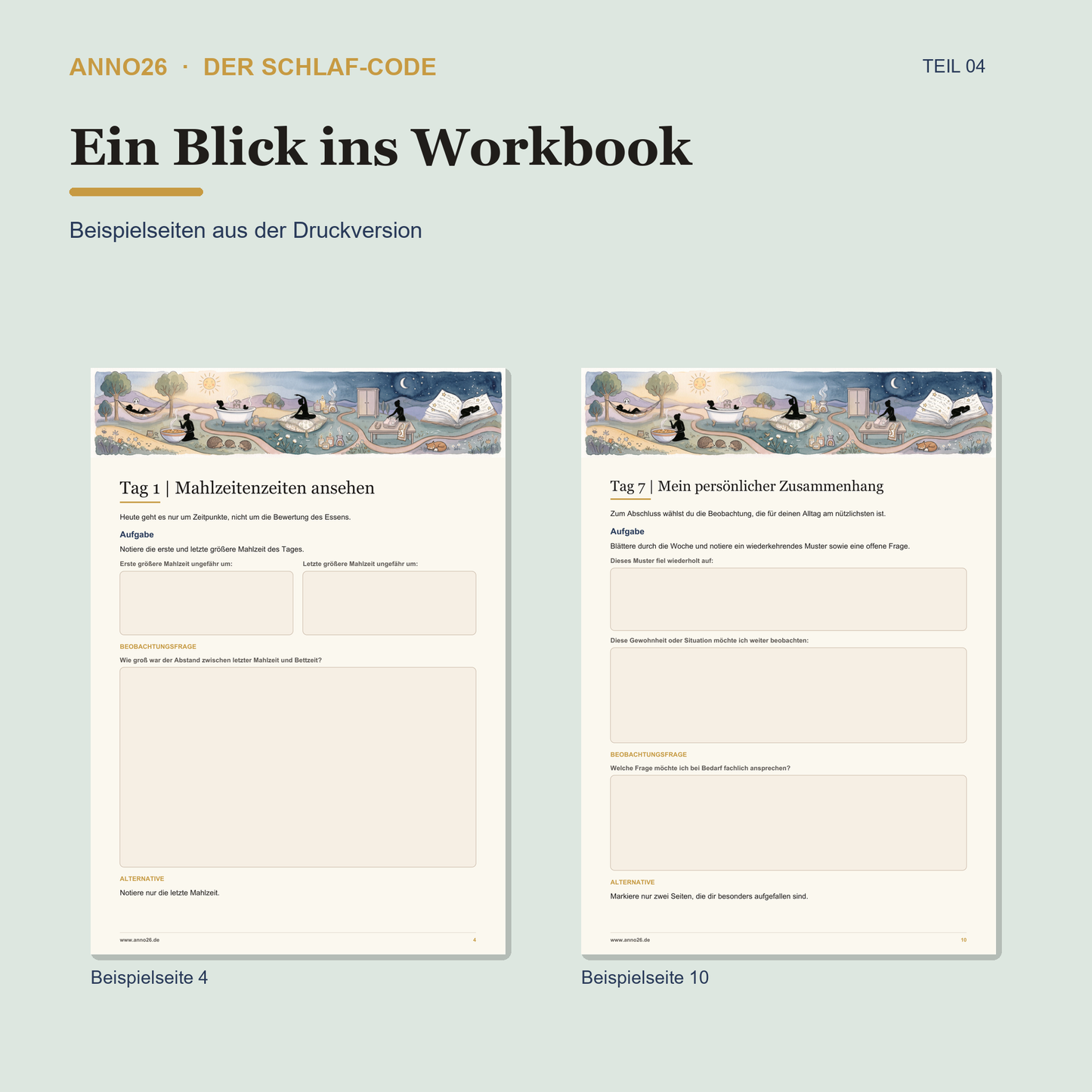 Beispielseiten aus Schlaf-Code Teil 4