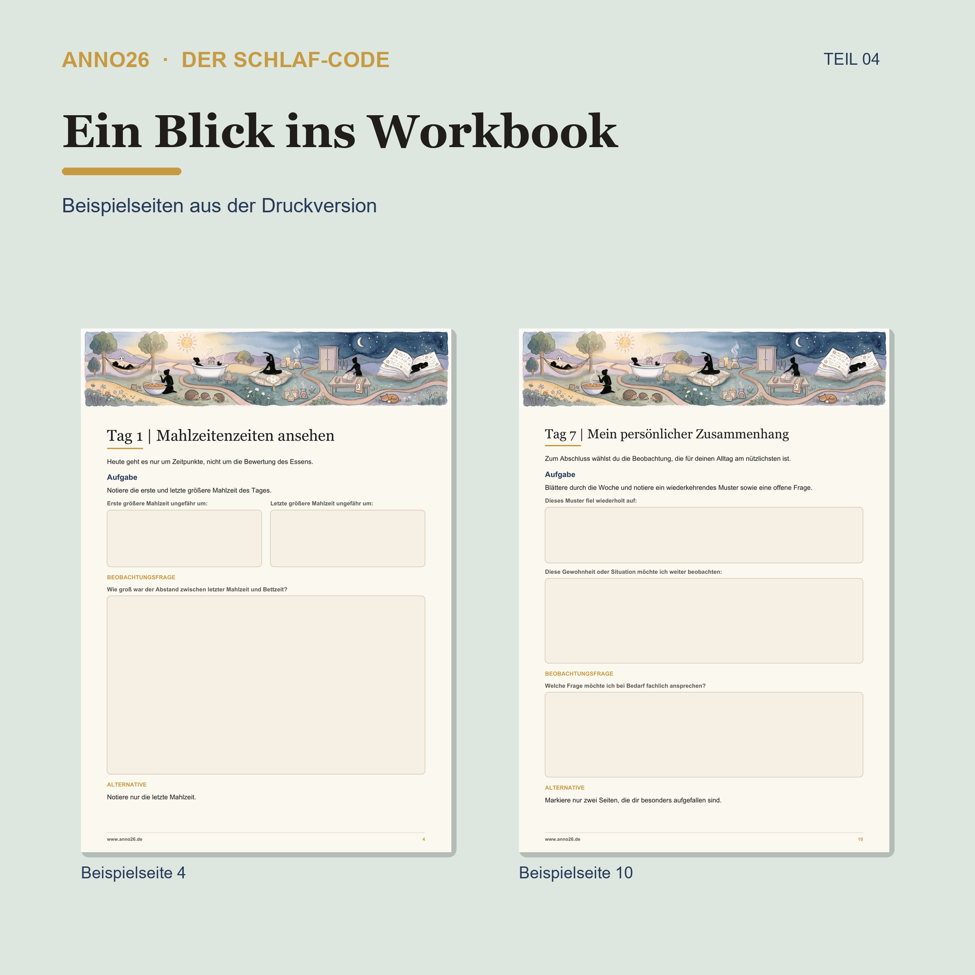 Beispielseiten aus Schlaf-Code Teil 4